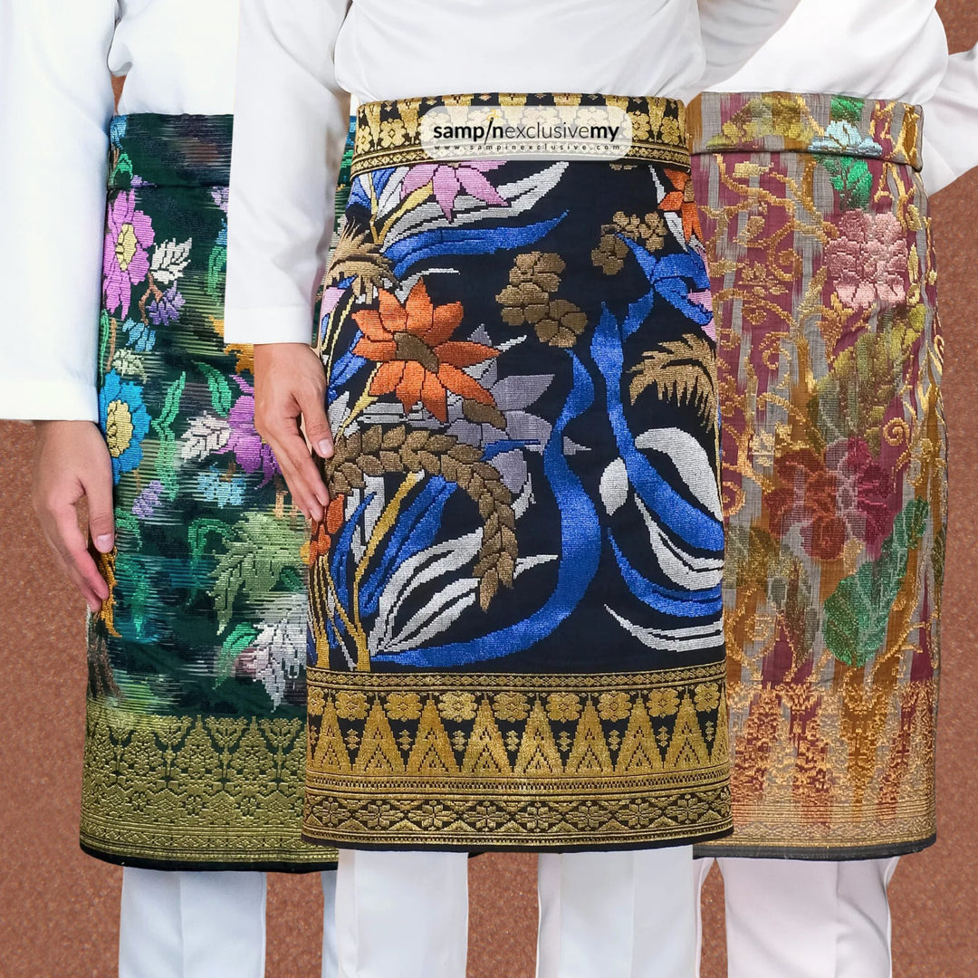 Sutera Terengganu Original Songket (Silk Base) - SampinExclusiveMy