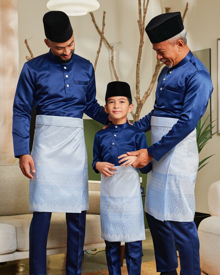 Titah instant Sampin Adult - Offwhite & Soft Blue - SampinExclusiveMy