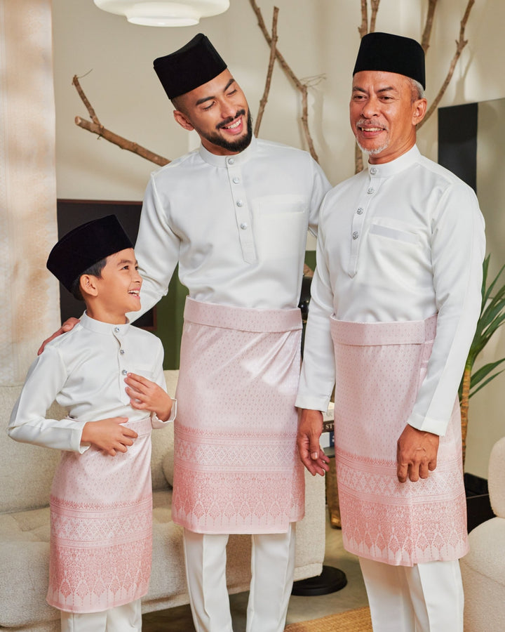 Titah instant Sampin Adult - Offwhite & Soft Maroon - SampinExclusiveMy