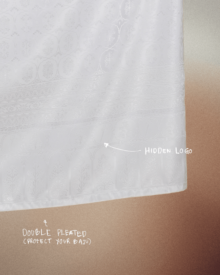 Ritma Original Sampin Adult - Offwhite & Soft Blue - SampinExclusiveMy