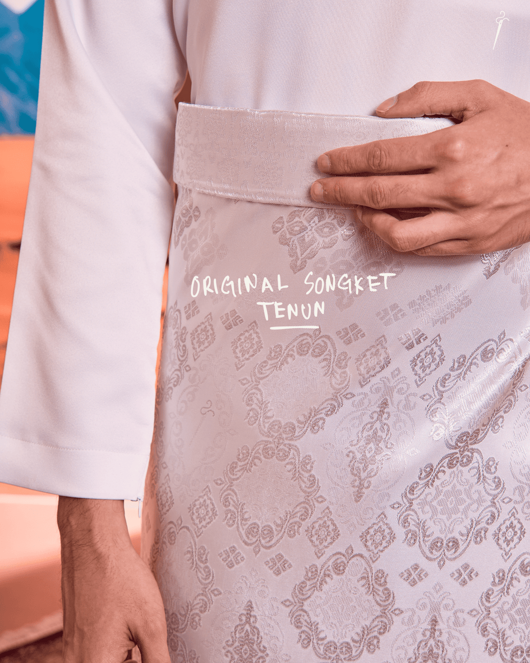 Kesuma Instant Sampin Adult - Offwhite Silver - SampinExclusiveMy