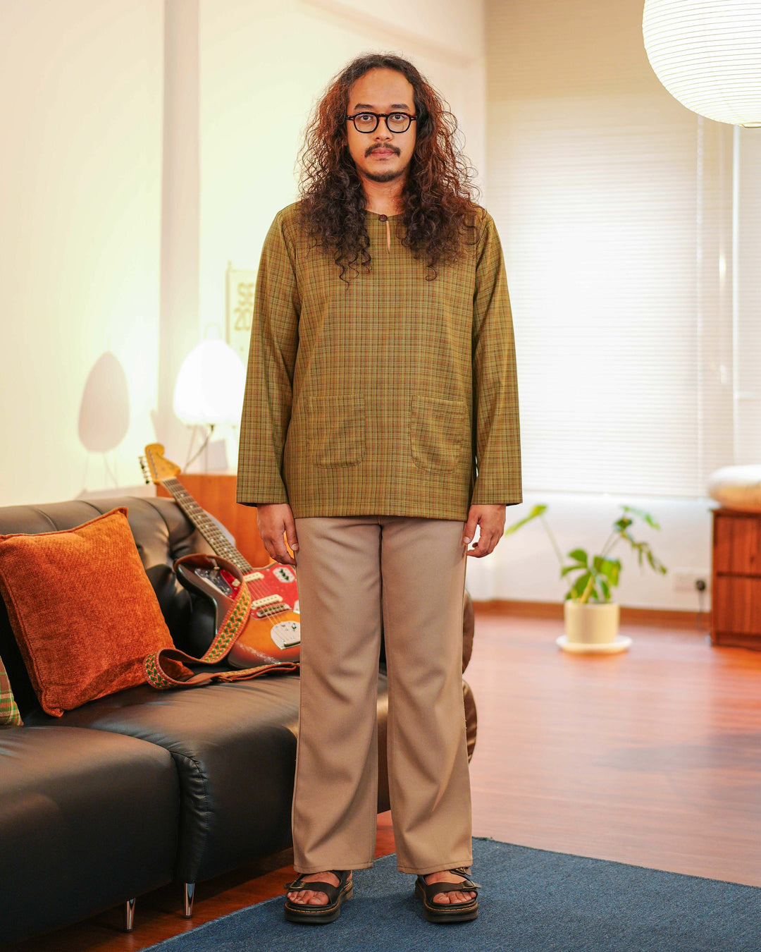 Kurta Tera - Moss Green