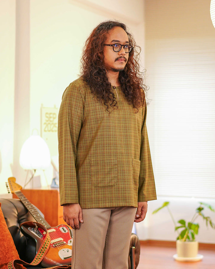 Kurta Tera - Moss Green