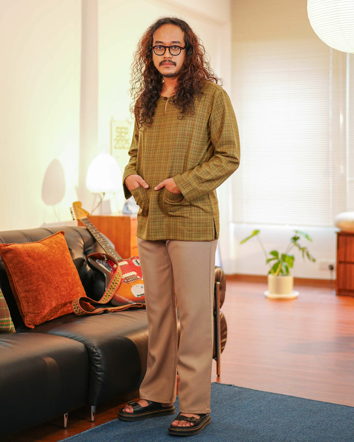 Kurta Tera - Moss Green