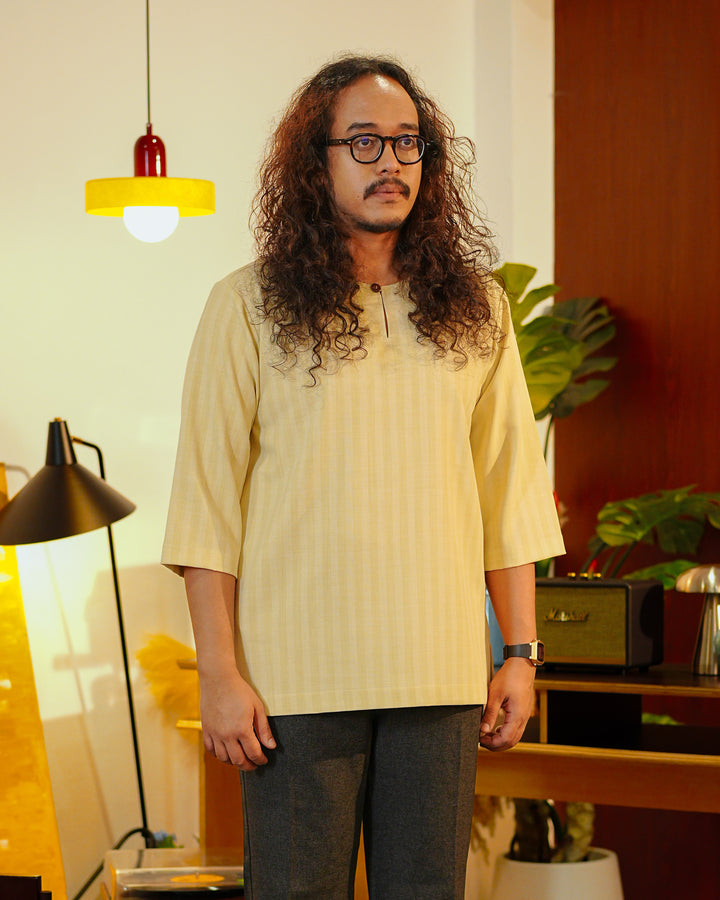 Kurta Tajur - Soft Yellow