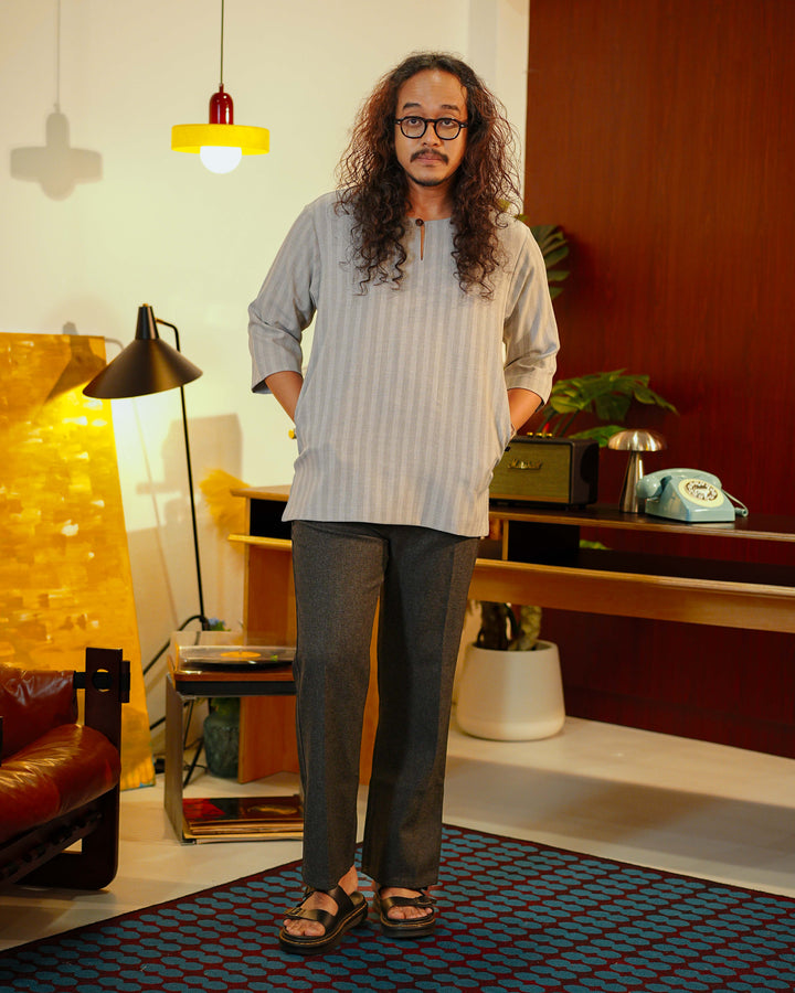 Kurta Tajur - Soft Blue