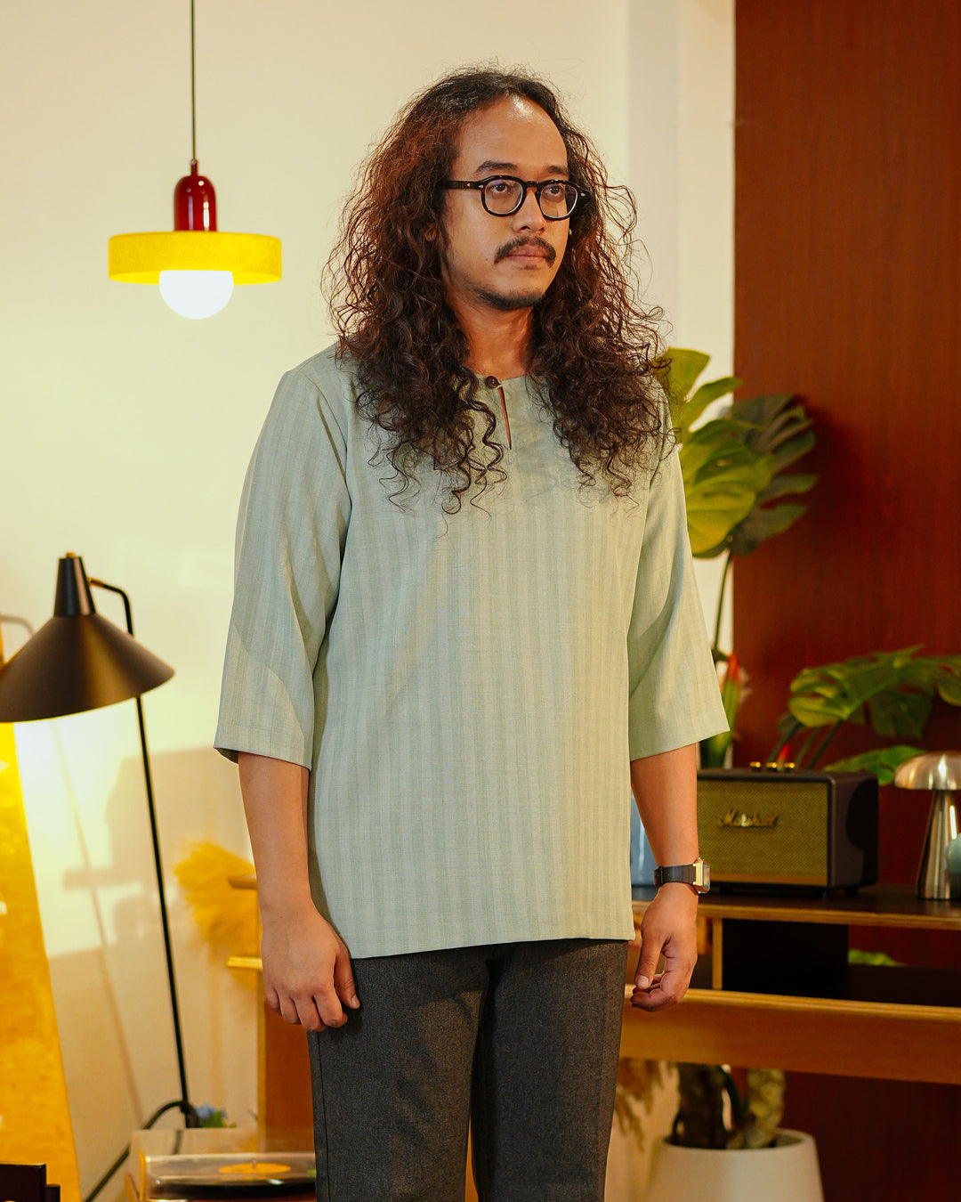 Kurta Tajur - Teal Blue