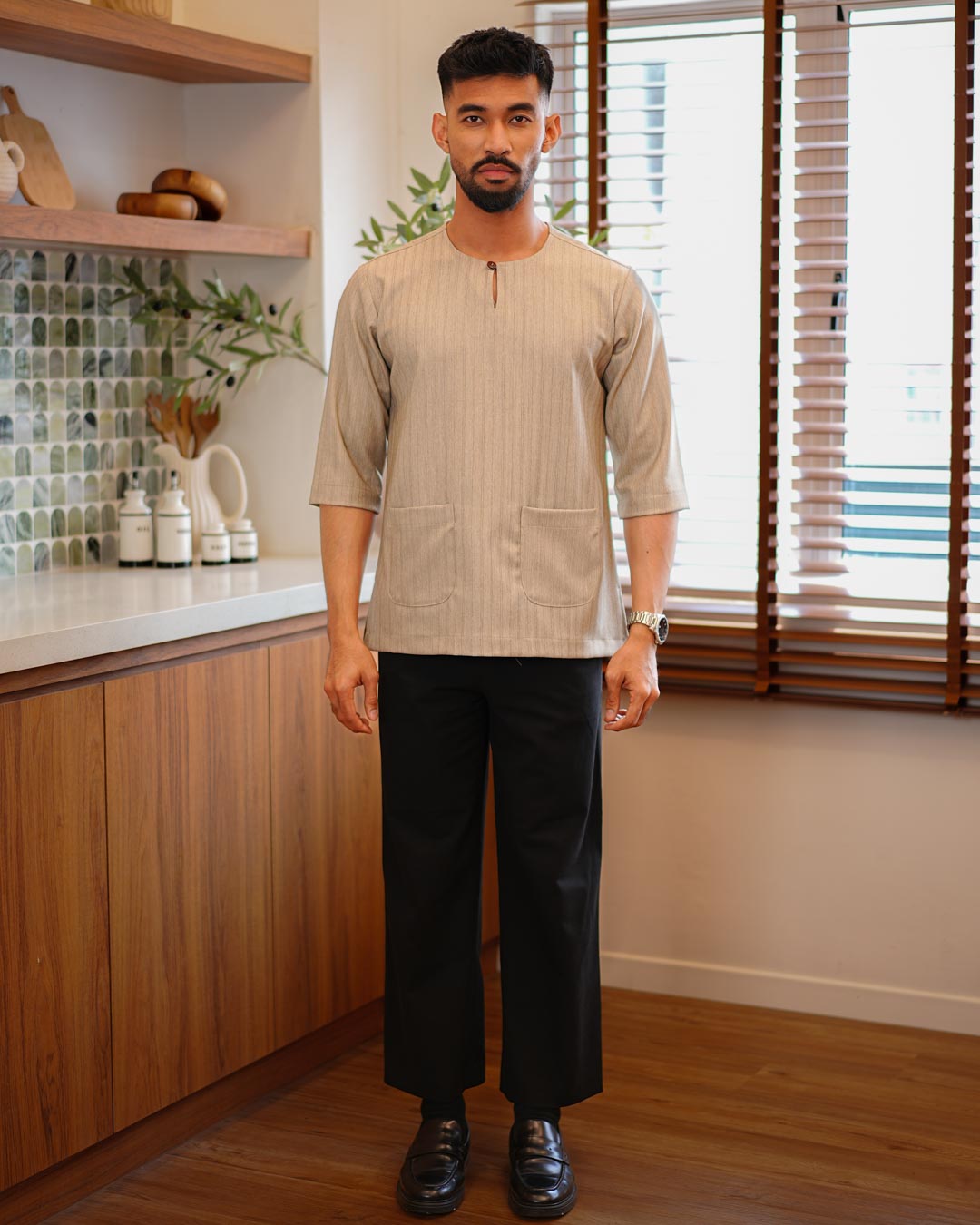Kurta Jalin - Cream