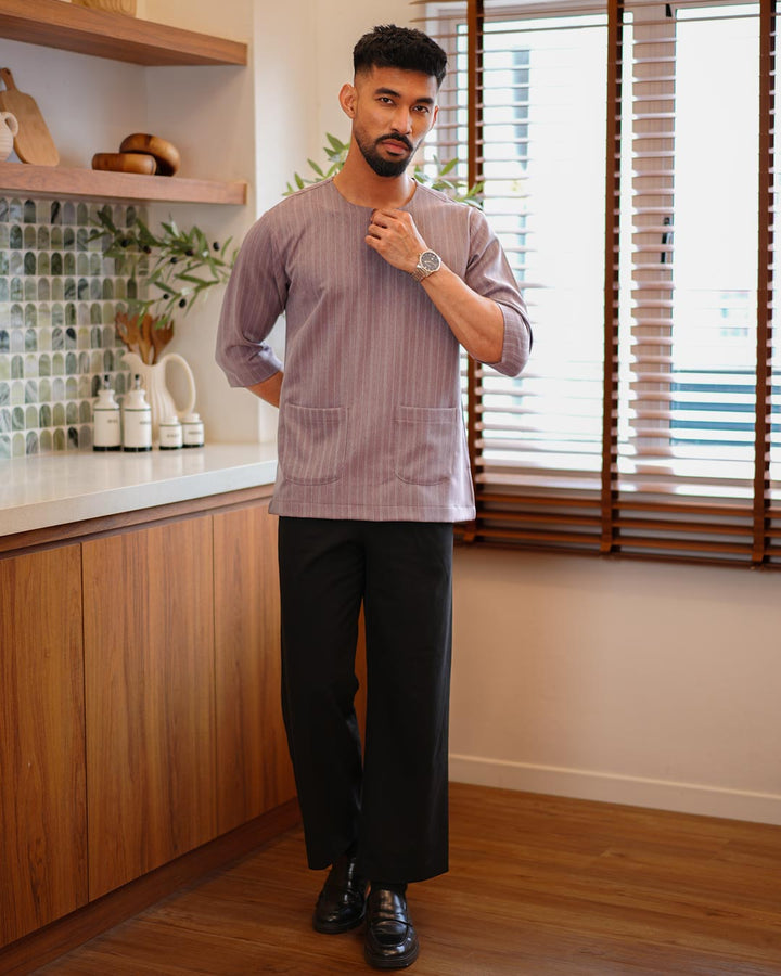 Kurta Jalin - Dusty Purple