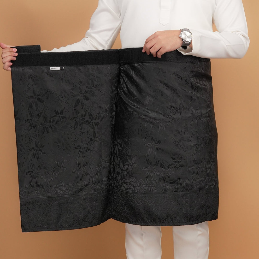 Rebung Instant Sampin Adult - Black & Black - SampinExclusiveMy