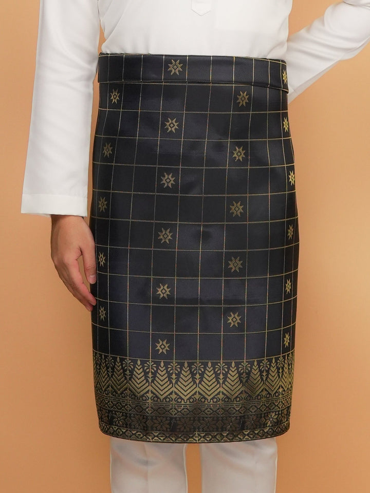 Tabur Original Sampin Adult - Navy Blue & Gold - SampinExclusiveMy