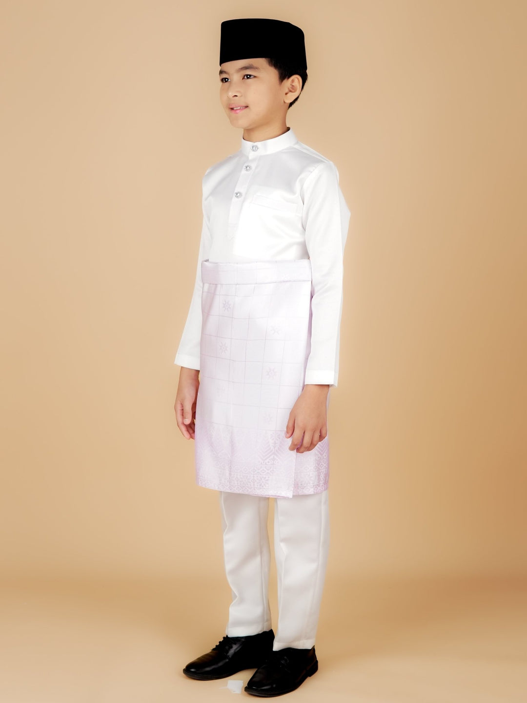 Ritma Instant Sampin Kid - Offwhite & Soft Purple - SampinExclusiveMy