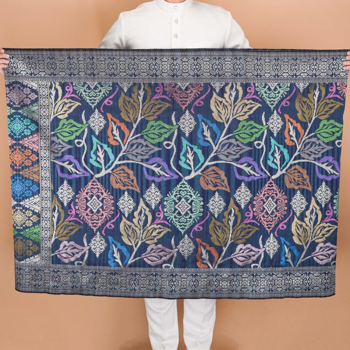 Davinci 258 - Dark Blue Silver & Mix colour (2.5m)