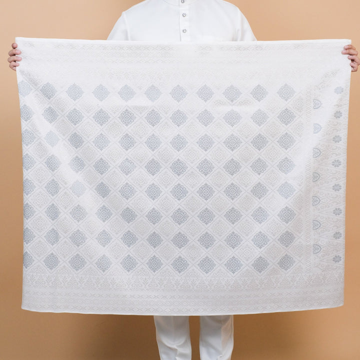 Elegant 566 - Offwhite Silver & Grey - SampinExclusiveMy