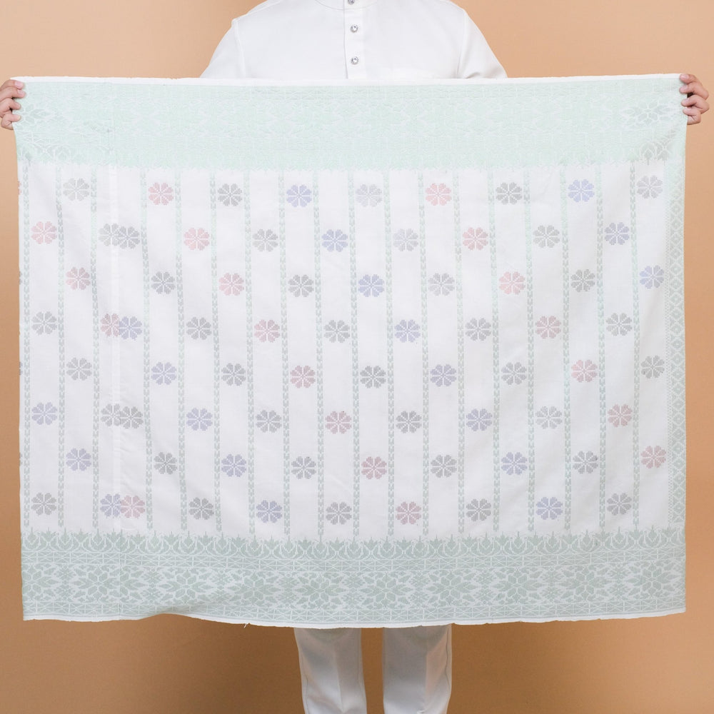 Elegant 567 - Offwhite Green & Mix - SampinExclusiveMy