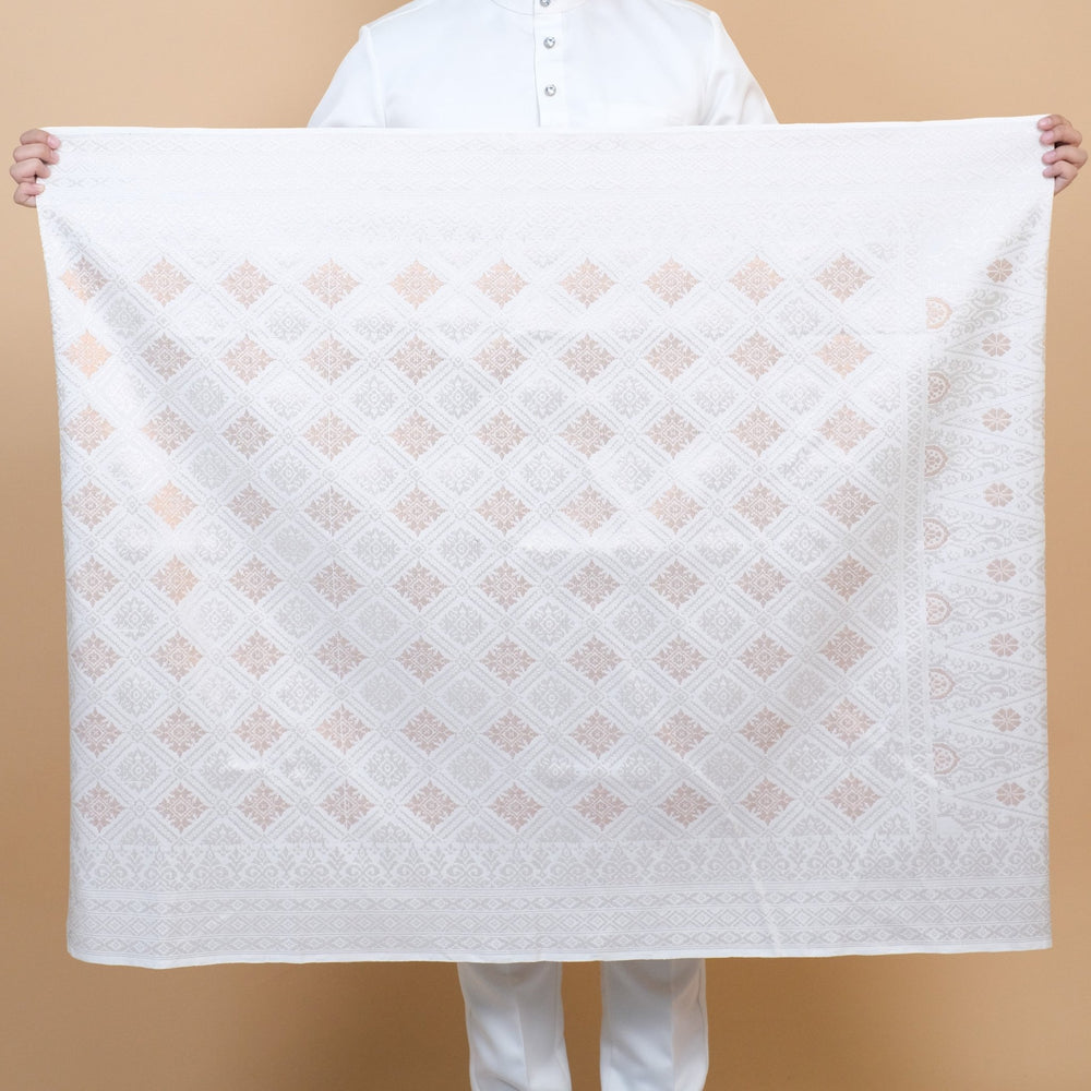 Elegant 568 - Offwhite Silver & Champagne - SampinExclusiveMy