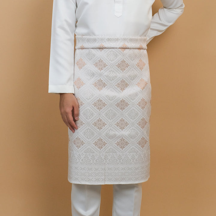 Elegant 568 - Offwhite Silver & Champagne - SampinExclusiveMy