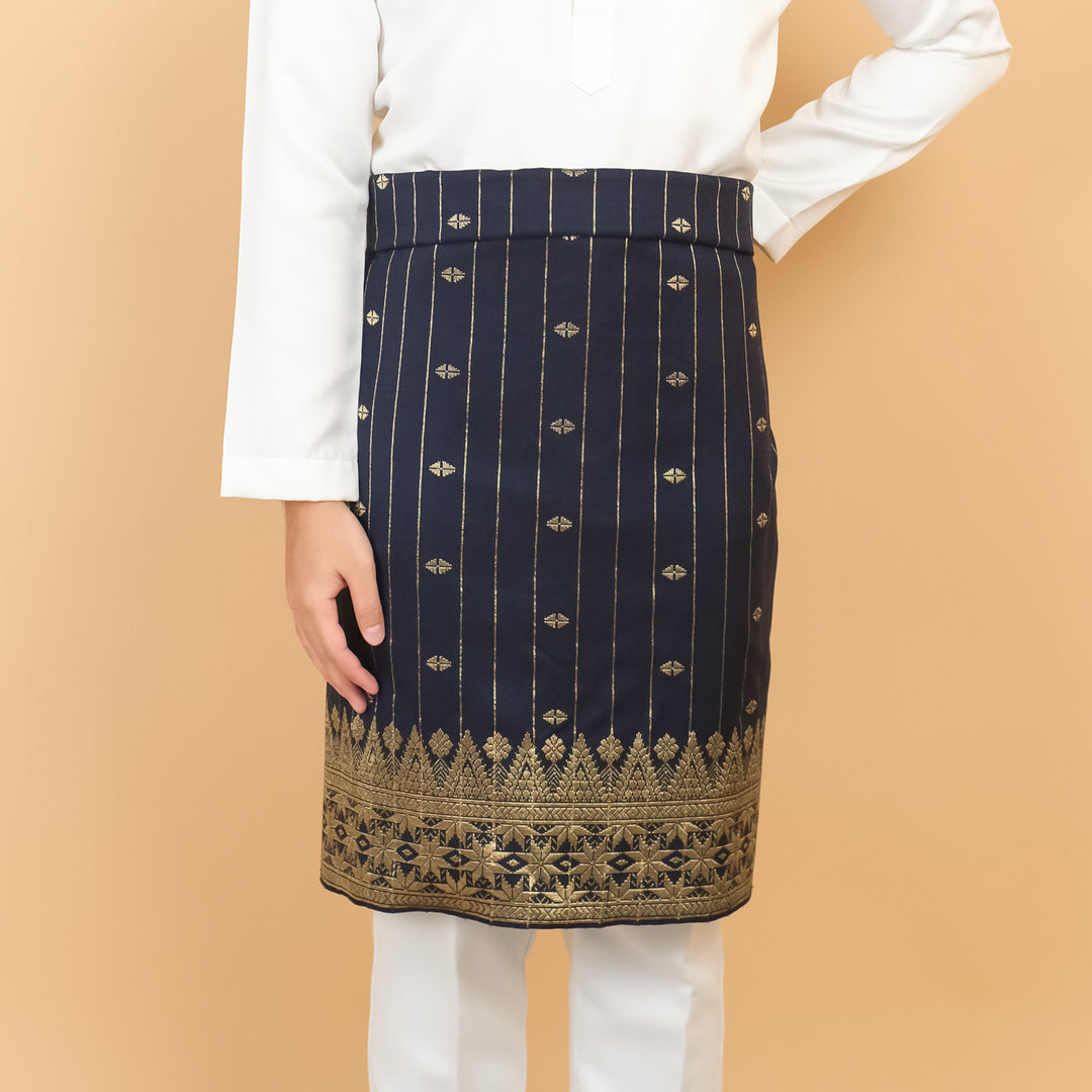 Elegant 584 - Dark Blue & Gold - SampinExclusiveMy