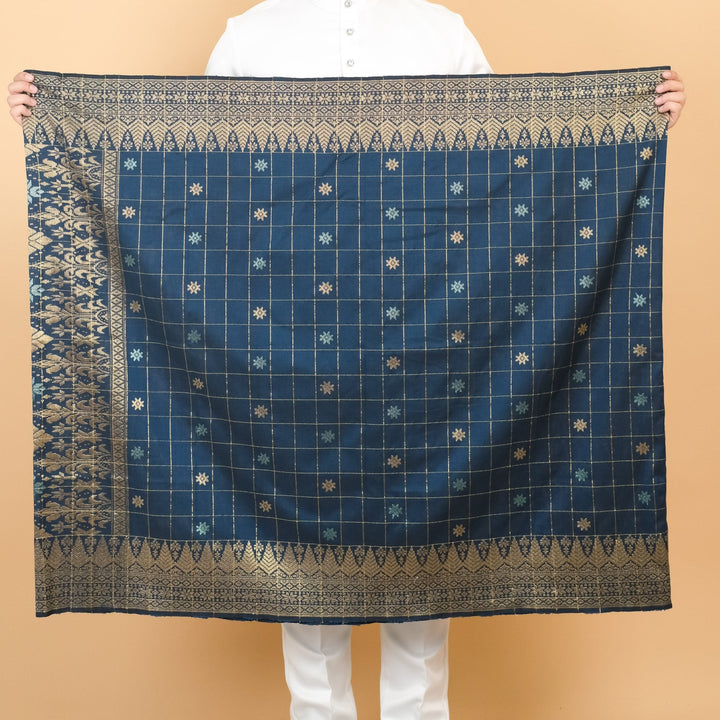 Elegant 591 - Blue & Gold - SampinExclusiveMy