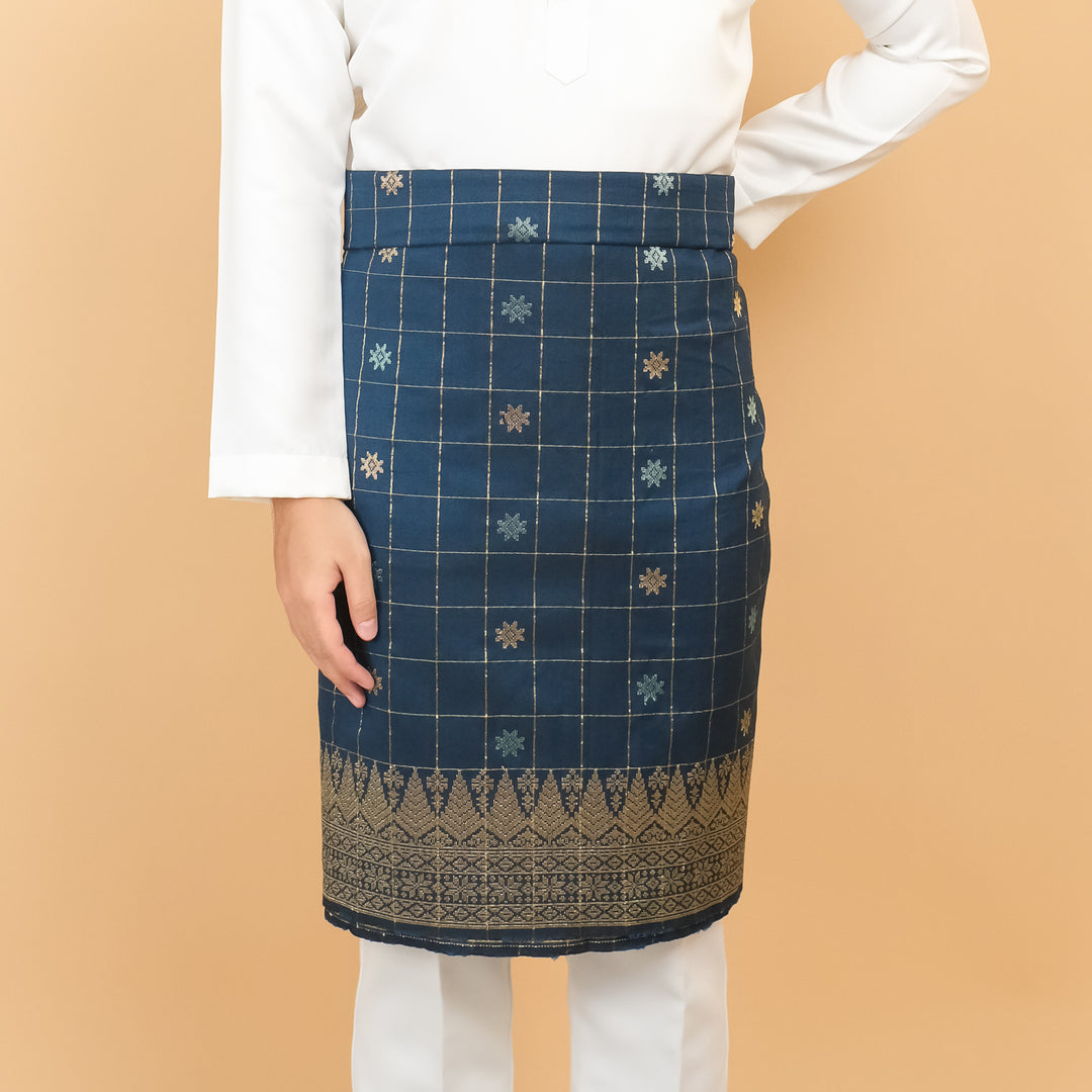 Elegant 591 - Blue & Gold - SampinExclusiveMy