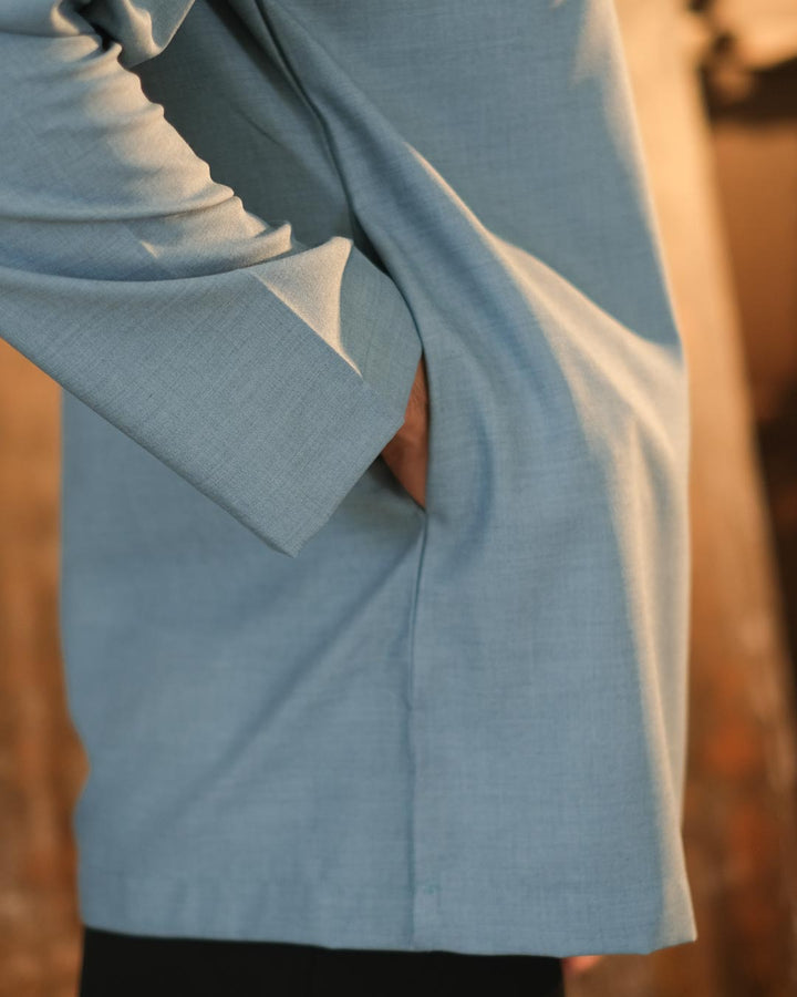 Kurta Sena - Teal Blue