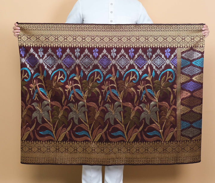 Davinci 236 - Burgundy Gold & Mix colour (2.5m) - SampinExclusiveMy