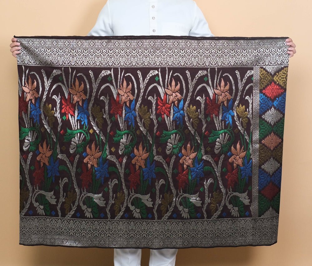 Davinci 256 - DarkBrown Silver & Mix colour (2.5m) - SampinExclusiveMy