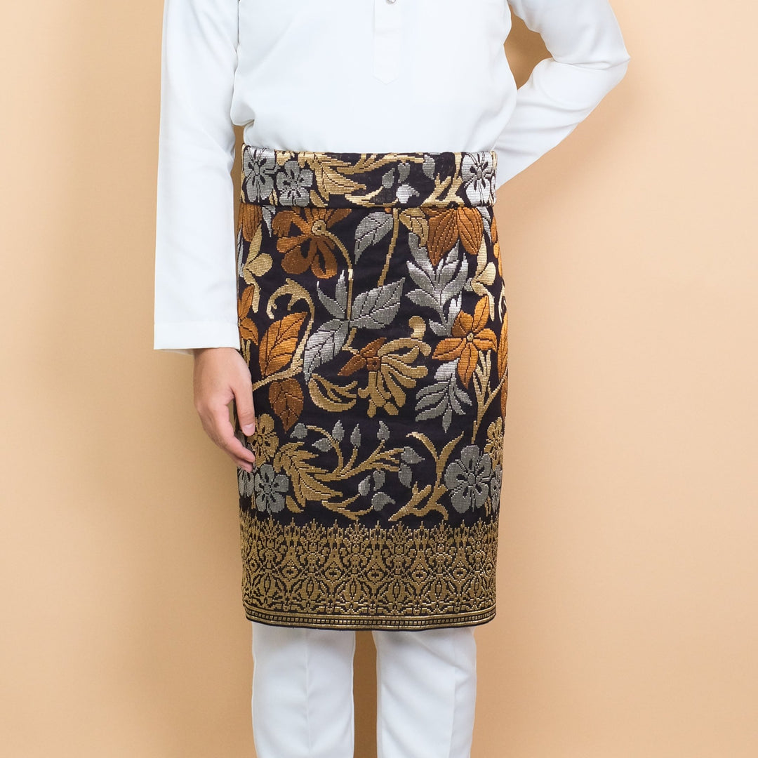 Davinci 248 - DarkBrown Gold & Mix colour (2.5m) - SampinExclusiveMy