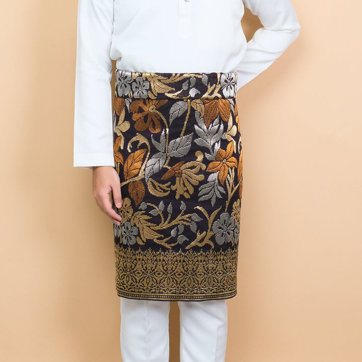 Davinci 248 - DarkBrown Gold & Mix colour (2.5m) - SampinExclusiveMy