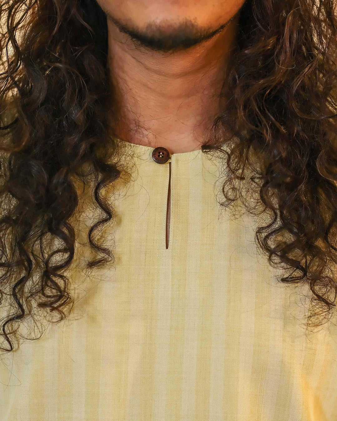 Kurta Tajur - Soft Yellow