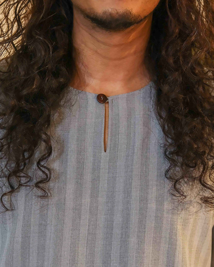 Kurta Tajur - Soft Blue