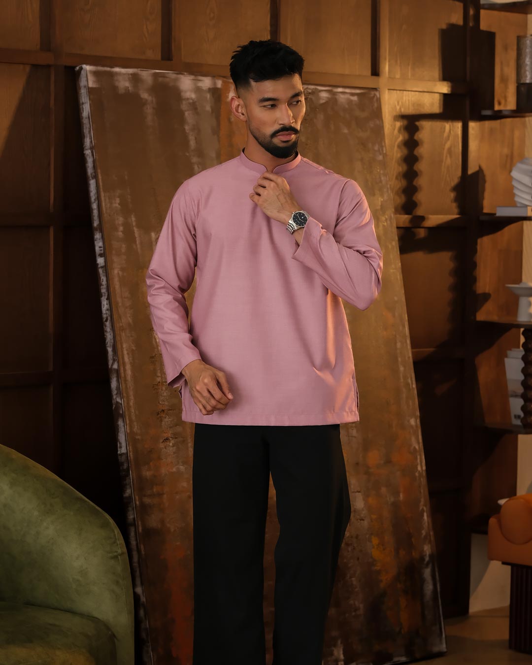Kurta Sena - Dusty Pink
