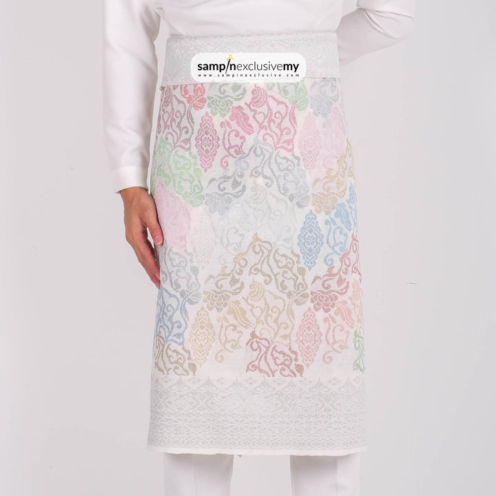 Elegant EX387 - Offwhite & Silver - SampinExclusiveMy