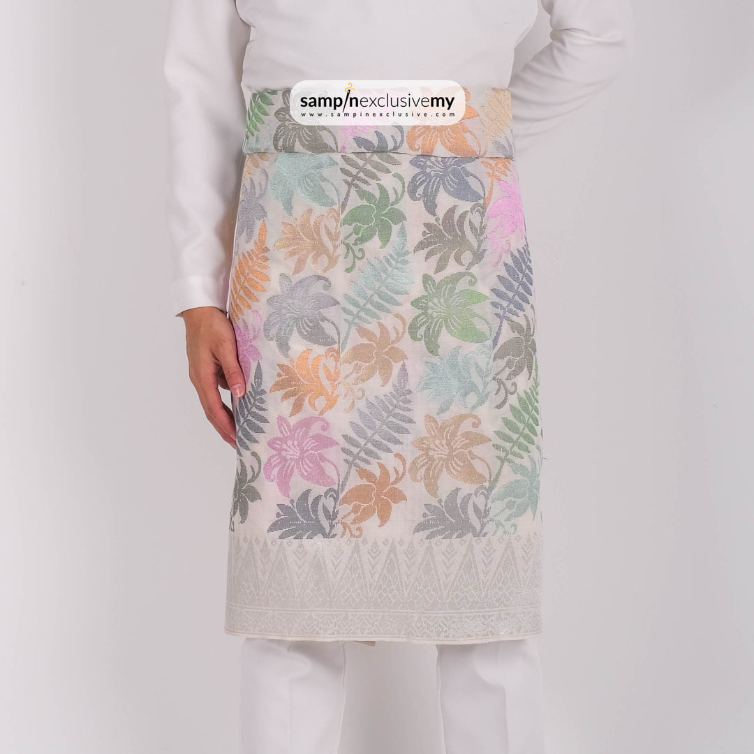 Elegant EX393 - Offwhite & Silver - SampinExclusiveMy