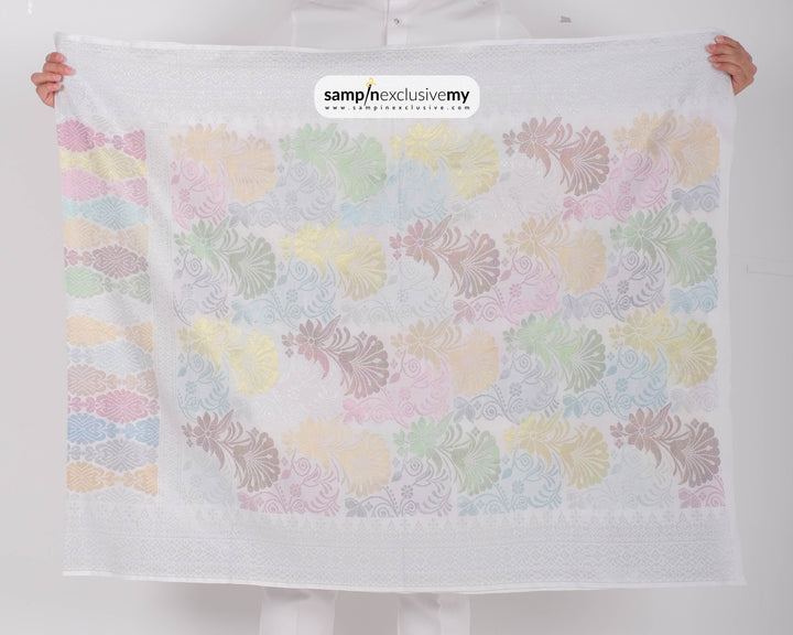 Elegant EX394 - Offwhite & Silver - SampinExclusiveMy