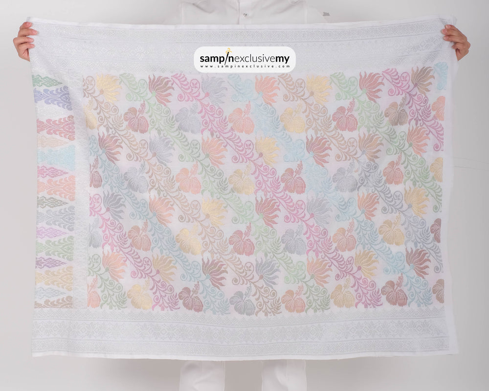 Elegant EX395 - Offwhite & Silver - SampinExclusiveMy