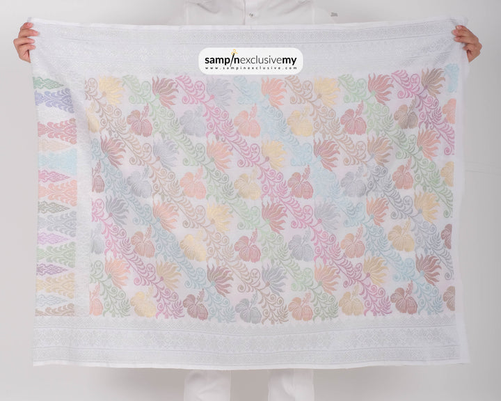 Elegant EX395 - Offwhite & Silver - SampinExclusiveMy