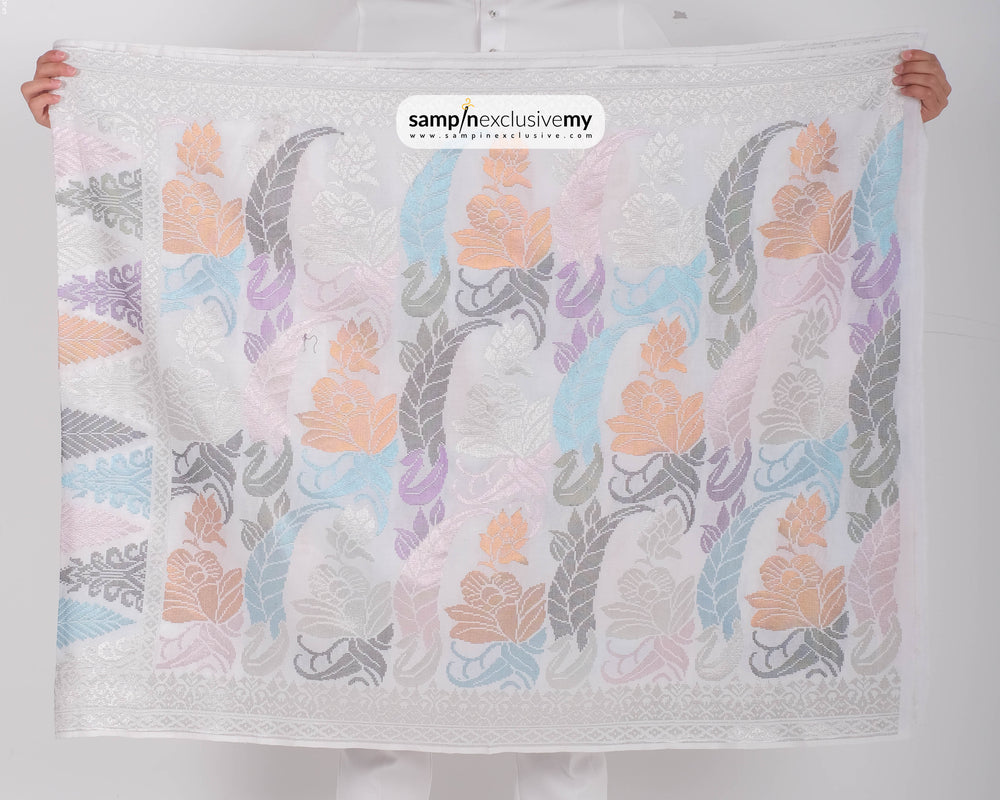 Elegant EX396 - Offwhite & Silver - SampinExclusiveMy