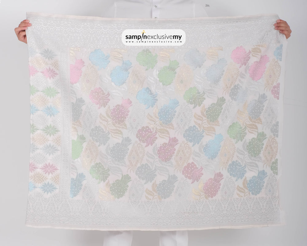 Elegant EX397 - Offwhite & Silver - SampinExclusiveMy