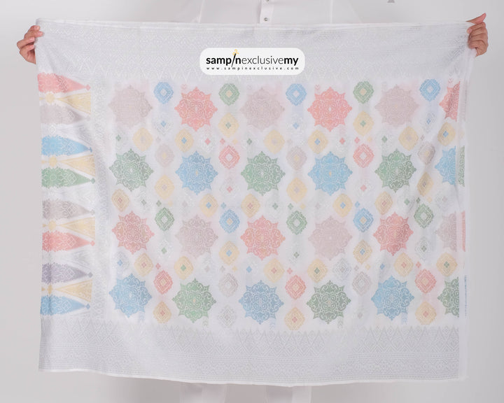 Elegant EX399 - Offwhite & Silver - SampinExclusiveMy