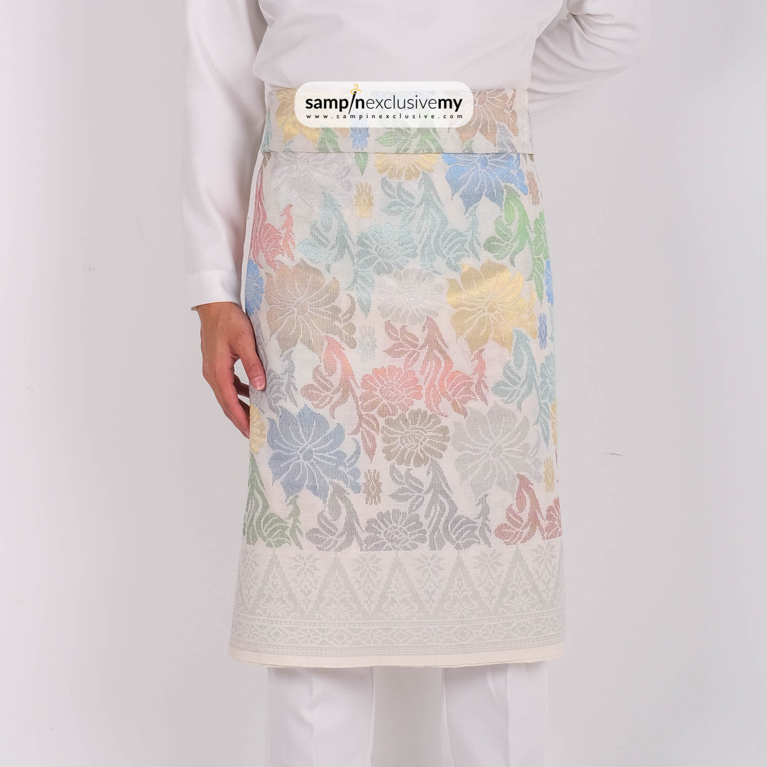 Elegant EX404 - Offwhite & Silver - SampinExclusiveMy