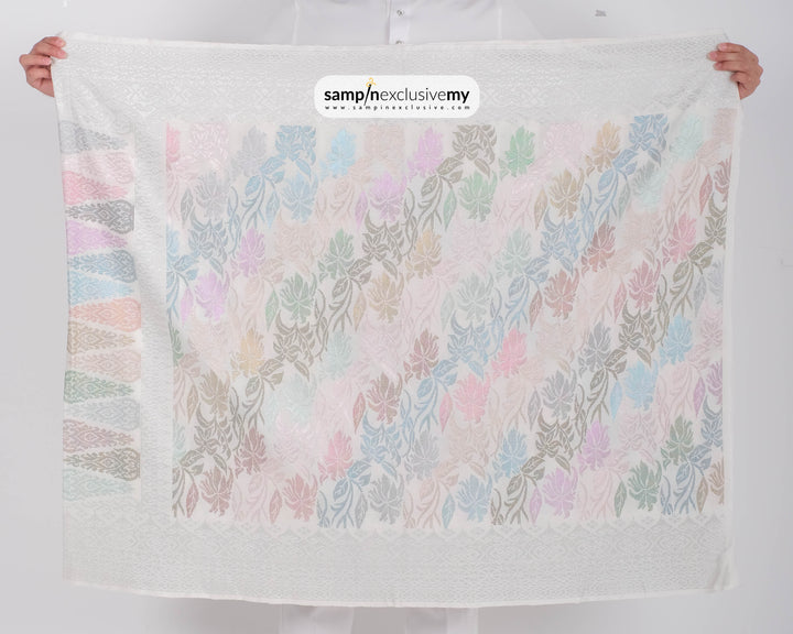 Elegant EX408 - Offwhite & Silver - SampinExclusiveMy