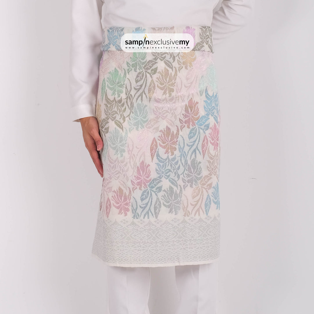 Elegant EX408 - Offwhite & Silver - SampinExclusiveMy