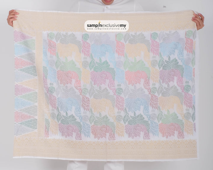 Elegant EX413 - Offwhite & Gold - SampinExclusiveMy