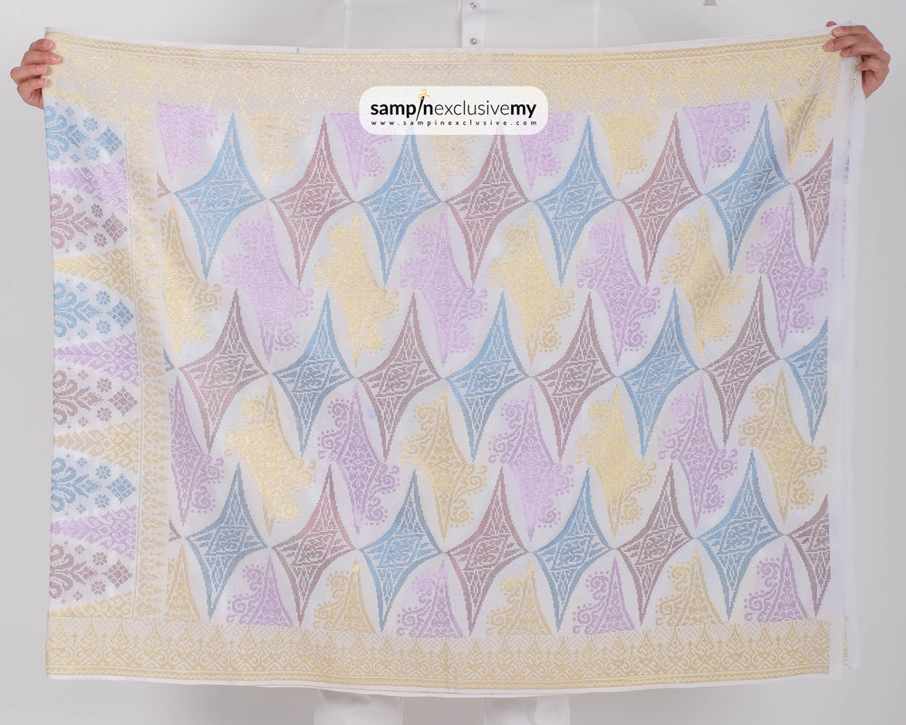 Elegant EX416 - Offwhite & Gold - SampinExclusiveMy