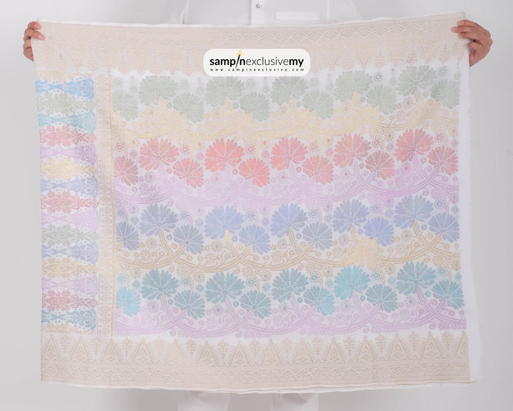 Elegant EX419 - Offwhite & Gold - SampinExclusiveMy