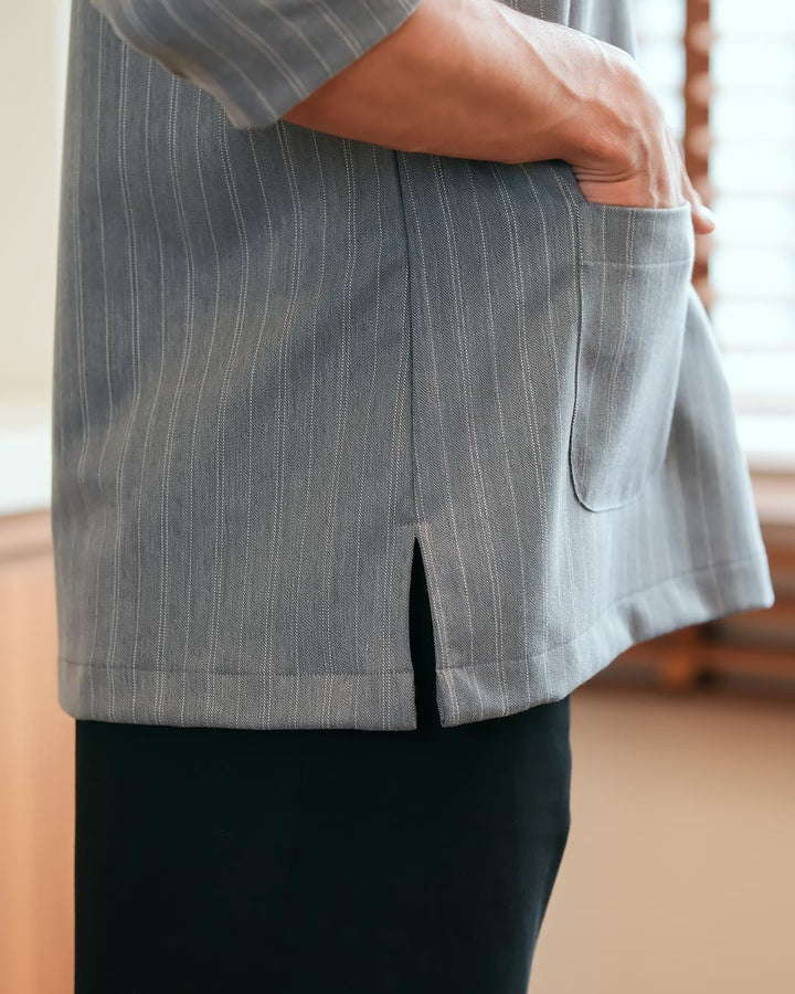 Kurta Jalin - Soft Blue