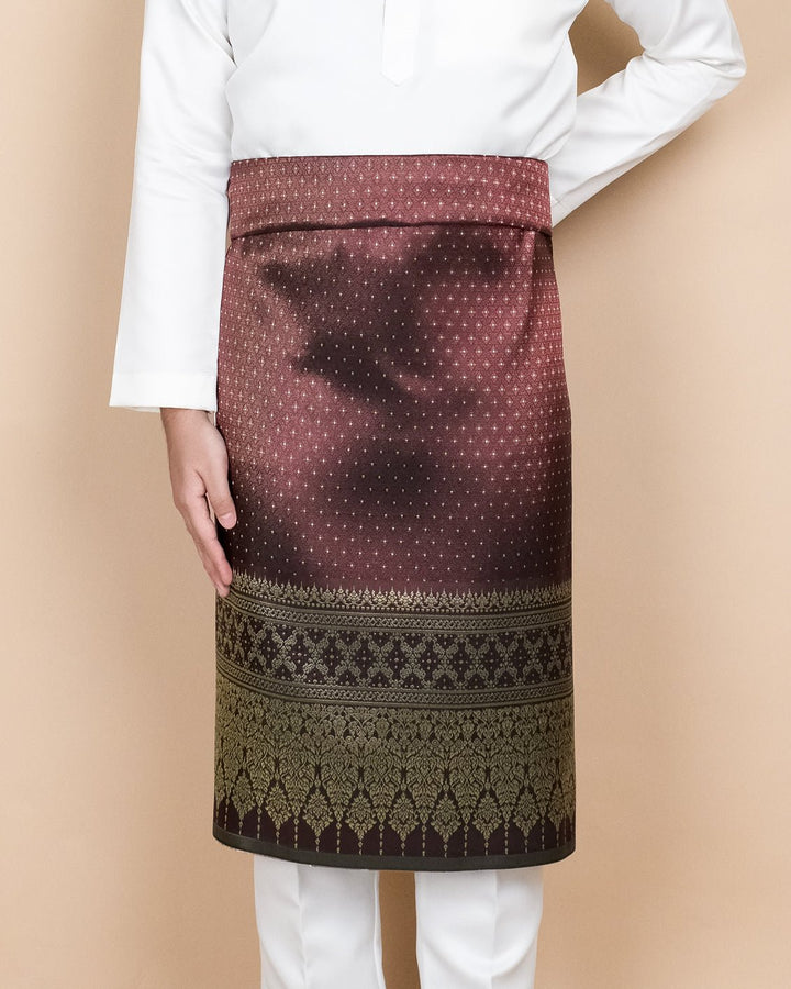 Titah Original Sampin Adult - Maroon & Gold - SampinExclusiveMy