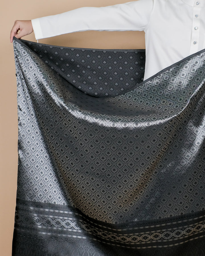 Nilakandi Original Sampin Adult - Silver & Black - SampinExclusiveMy