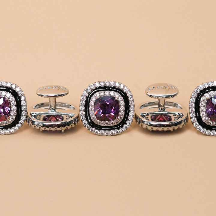 Butang zircon Kencana - Purple - SampinExclusiveMy